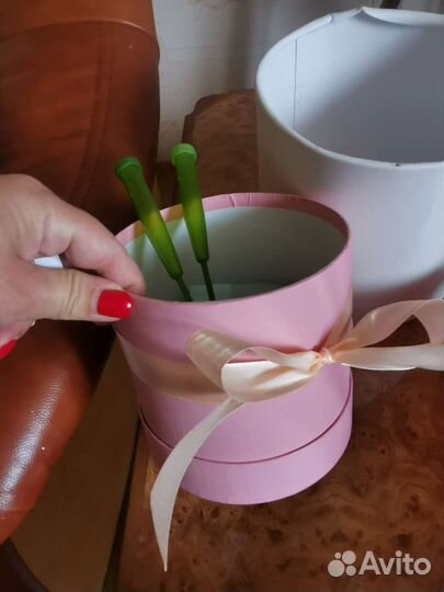 Корзинки коробки для цветов