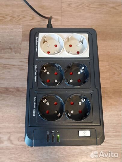 Ибп бесперебойник ippon verso 600 с новой АКБ