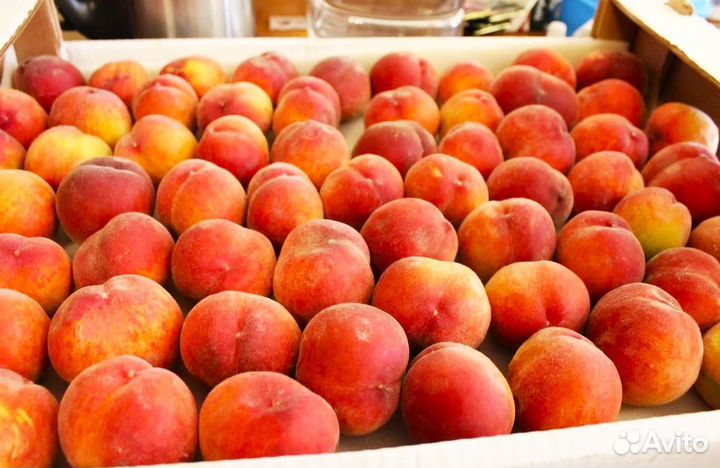 Персики свежие. Сладкие и вкусные. Доставка