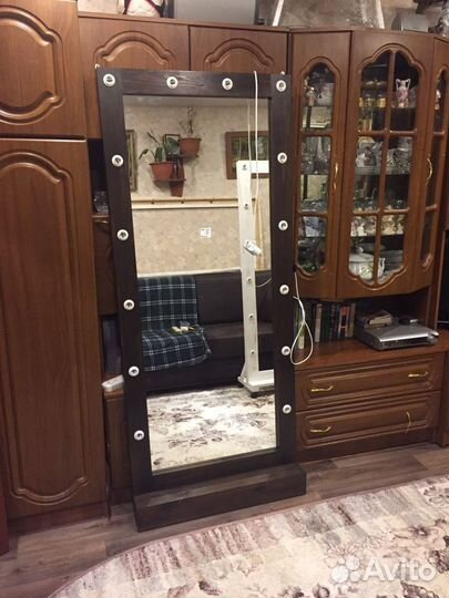 Гримерные зеркала с лампочками