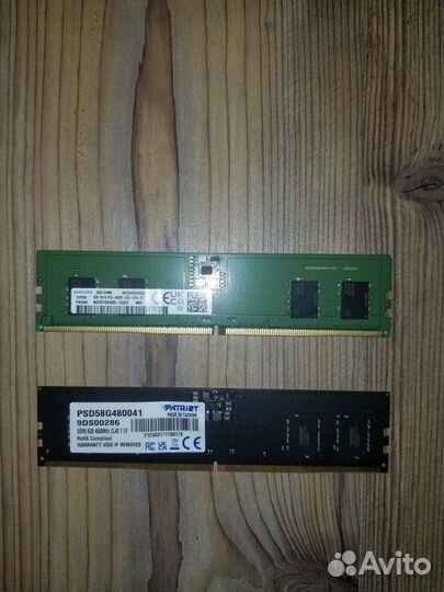 Оперативная память ddr5 8gb / Patriot / Samsung