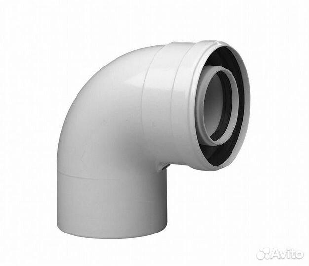 Колено 87 диам. 160 мм (PPS) с