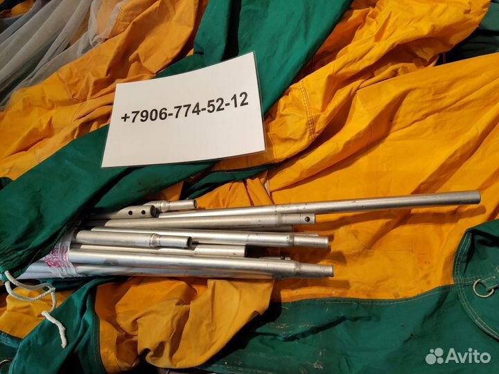 Палатка,запаска,другое на прицеп Скиф