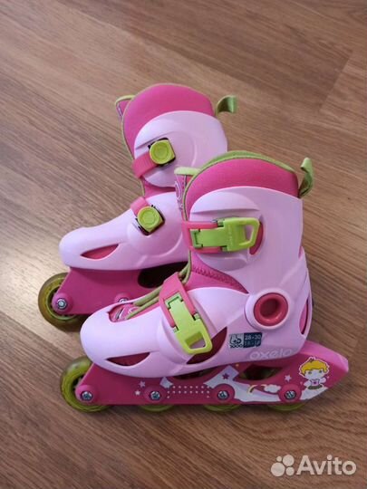 Роликовые коньки детские с защитой