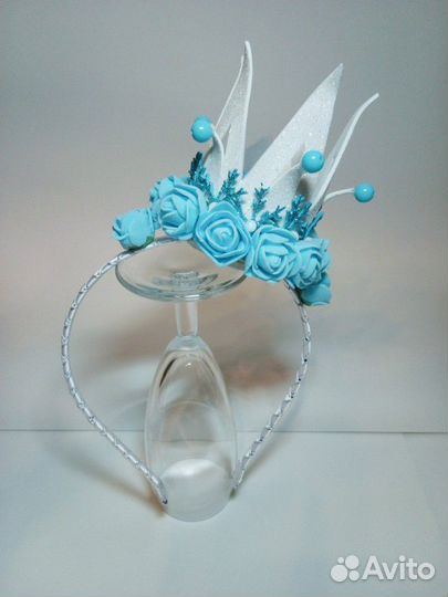 Ободок на волосы, корона на праздник, украшение на