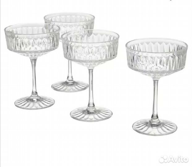 Бокалы для шампанского Сэльскаплиг IKEA, 4 шт