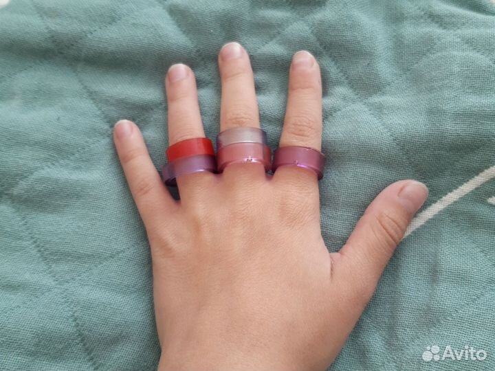 Кольца из эпоксидной смолы