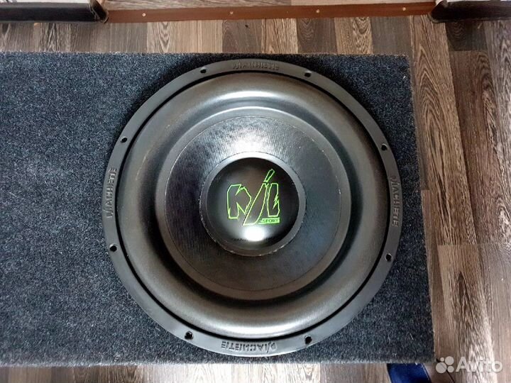 Автомобильный сабвуфер Machete M15 v2 D2 Sport