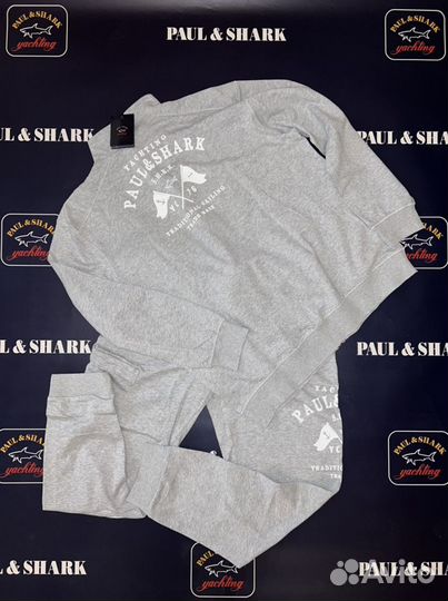 Paul&Shark Спорт Костюм Лето Хлопок Ориг 3XL