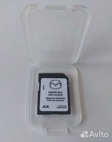 SD карта навигации Mazda NB1 TomTom