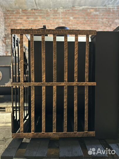 Печь для бани с отоплением предбанника