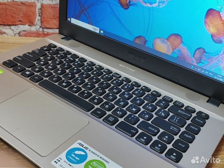 Ноутбук Asus Игровой SSD240 920MX Core i5 14 дюйм