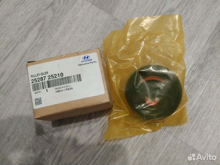 Шкиф натяжителя грм hyundai