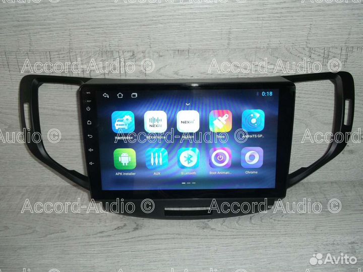Магнитола 2DIN Honda Accord 8 Android GPS WiFi