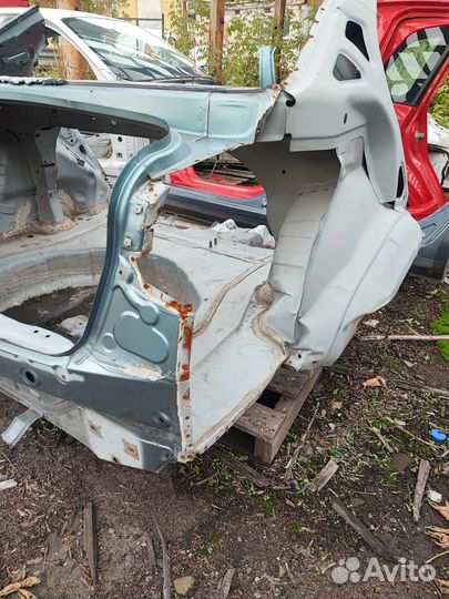 Задняя панель багажника Mitsubishi lancer 10 X