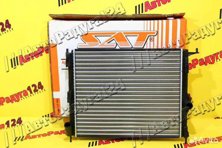 Радиатор основной Лада Ларгус, Renault Logan (08)
