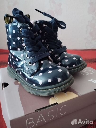 Ботинки демисезонные для девочки 23 размер
