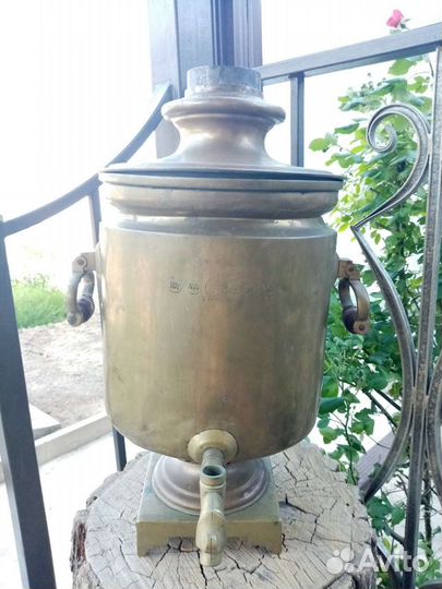 Самовар Бр. ламакины. 8 литров