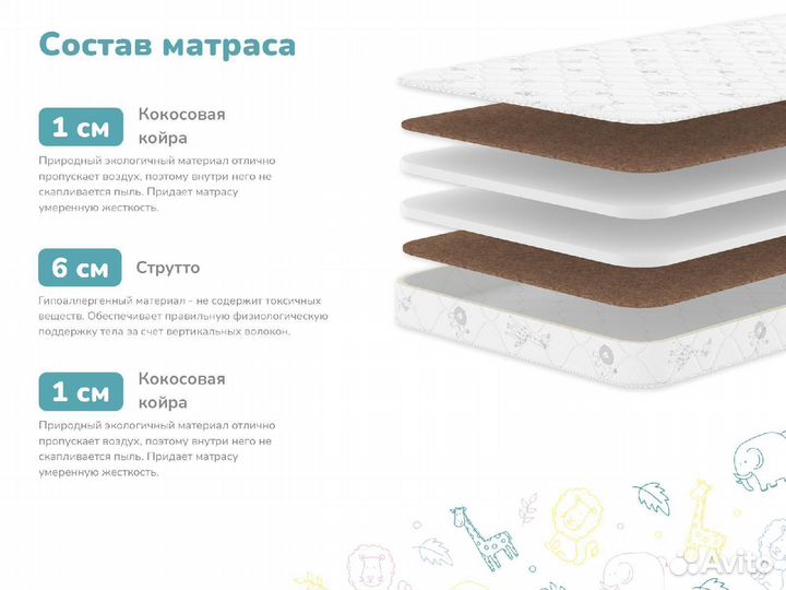 Матрас Димакс Мечтатель 70х200