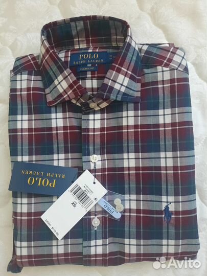 Рубашка новая на подростка 14-15 лет