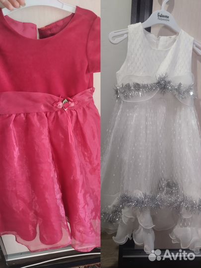 Детское нарядное платье 122