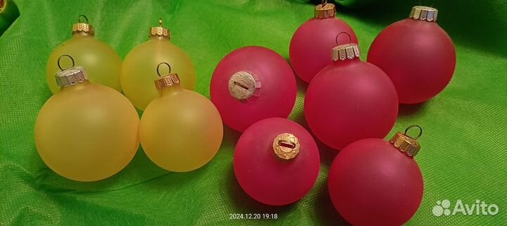 Елочные игрушки СССР гдр