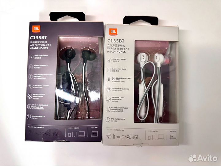 Блютуз наушники jbl c135bt