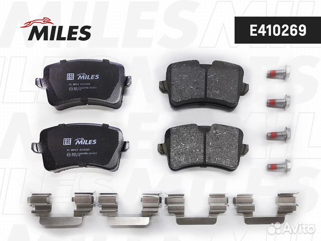 Колодки тормозные audi A4/A5/Q5 1.8-3.2 07- задние