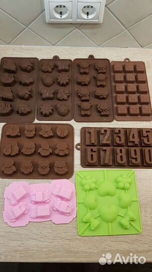 Силиконовый молд форма для шоколада,мыла,изомальта