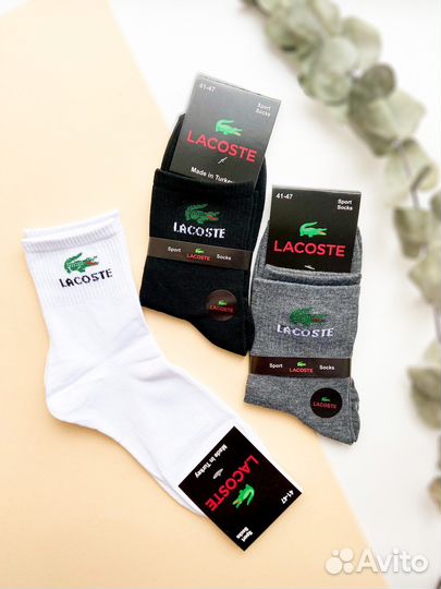 Мужские носки lacoste