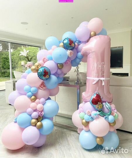 Фотозона из шаров