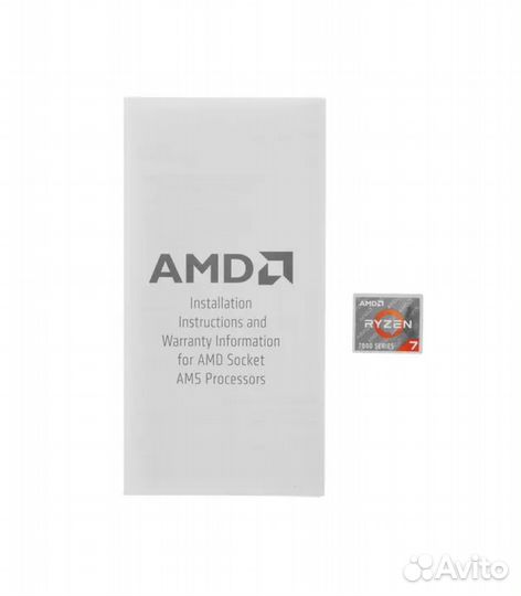 Процессор AMD Ryzen 7 7700X, BOX, без кулера