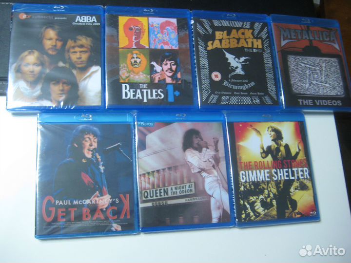 Блю Рей музыка и фильмы