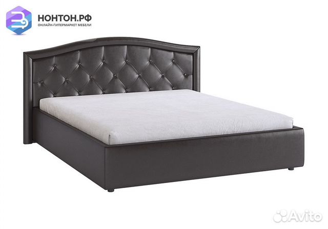 Кровать Верона 1.6 м шоколад