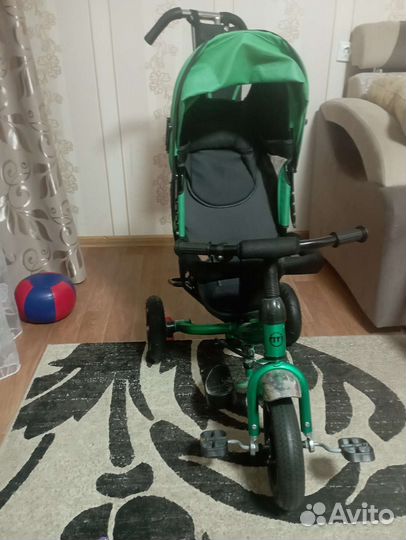 Детский велосипед с ручкой бу