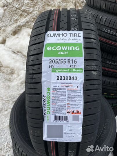 Kumho Ecowing ES31 205/55 R16 91V