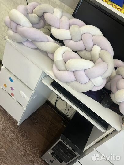 Бортик косичка