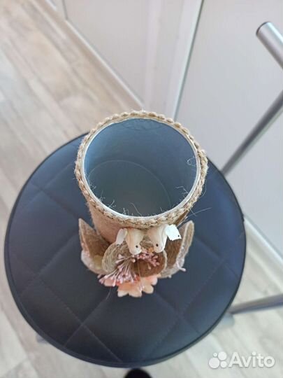 Ваза декоративная.Ручная работа