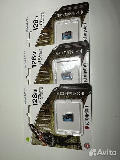 Карта памяти MicroSD 128gb