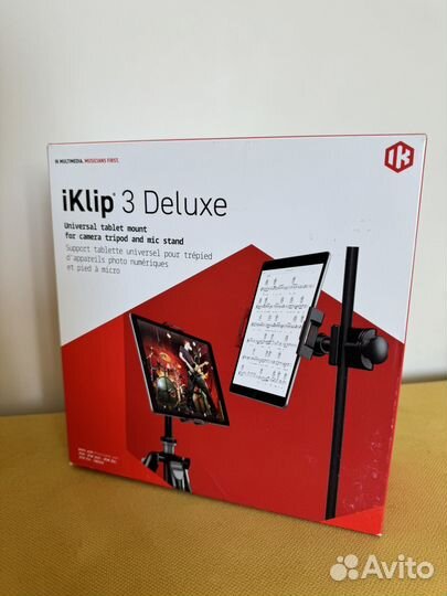 I klip 3 deluxe держатель универсальный для стойки