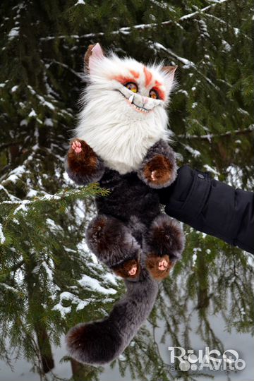 Авторская игрушка: Котик Они