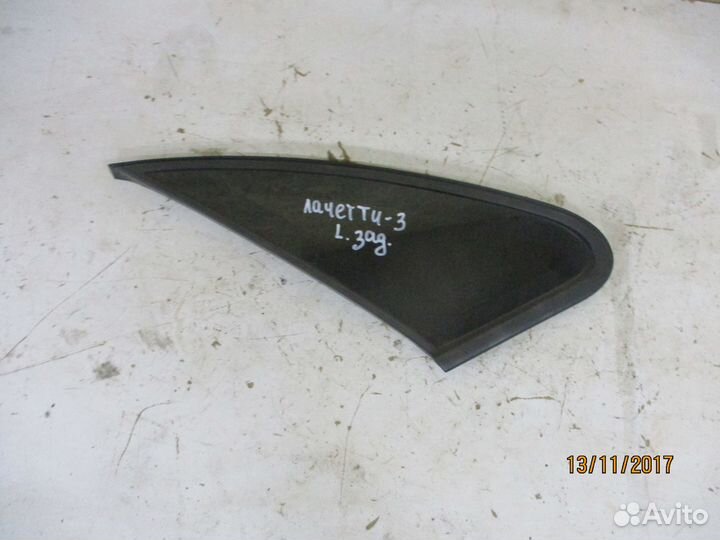 Заднее глухое стёкло Шевроле Лачетти седан