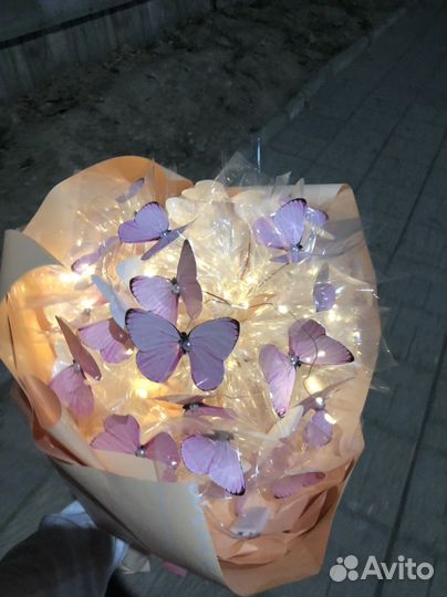 Букет из бабочек