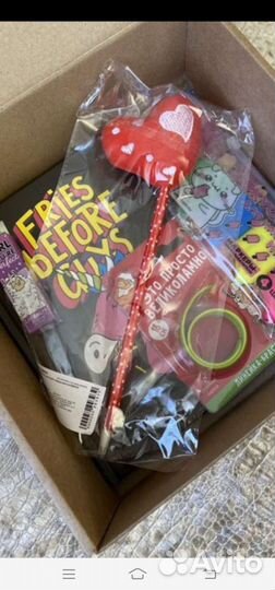 Канцелярский набор для девочки,новый