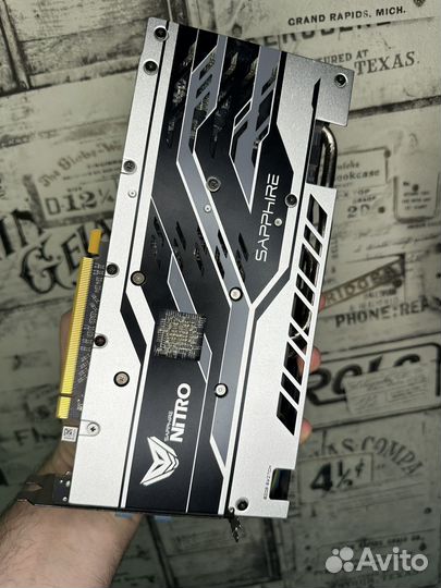 Sapphire Nitro RX580 8Gb