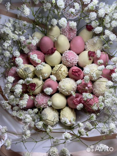 Букет из клубники в шоколаде