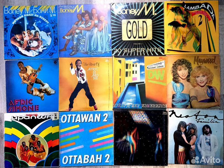 Винил Techno, Disco,Rap,Pop, Funk