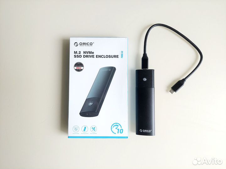 Orico внешний бокс M2 nvme TypeC/ Накопитель 1Tb