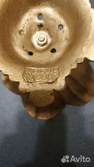 Ваза металлическая СССР