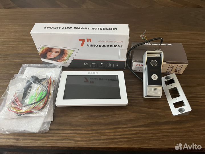 Wi-Fi видеодомофон Seon S-700-FHD-white-10